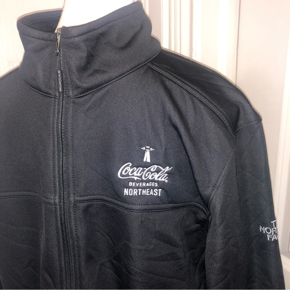 The North Face mens windwall Coca Cola jacket size medium - Picture 2 of 9